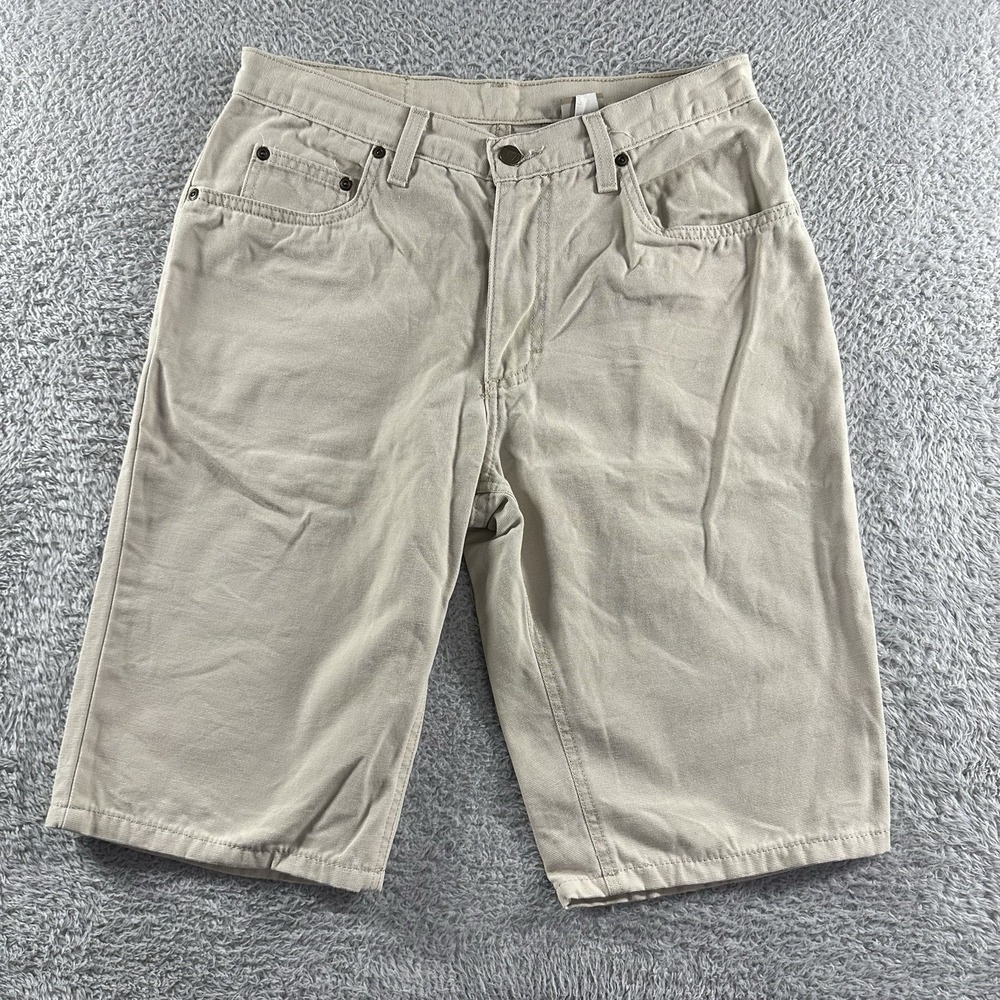Bills Khakis Shorts Mens 30 Beige Tan Canvas Classic Fit Cotton Made in USA
